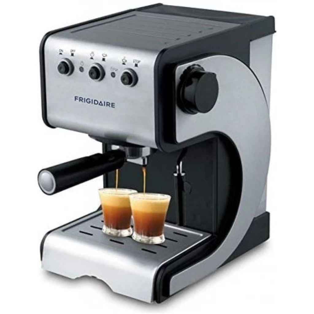 Coffee, Espresso and Cappuccino Maker Machine-Silver