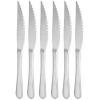 6 Pieces Of Table Steak knives Cutlery Set, Silver