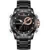 Naviforce Chronograph Men's Dated And Water Resistant Watch - Black