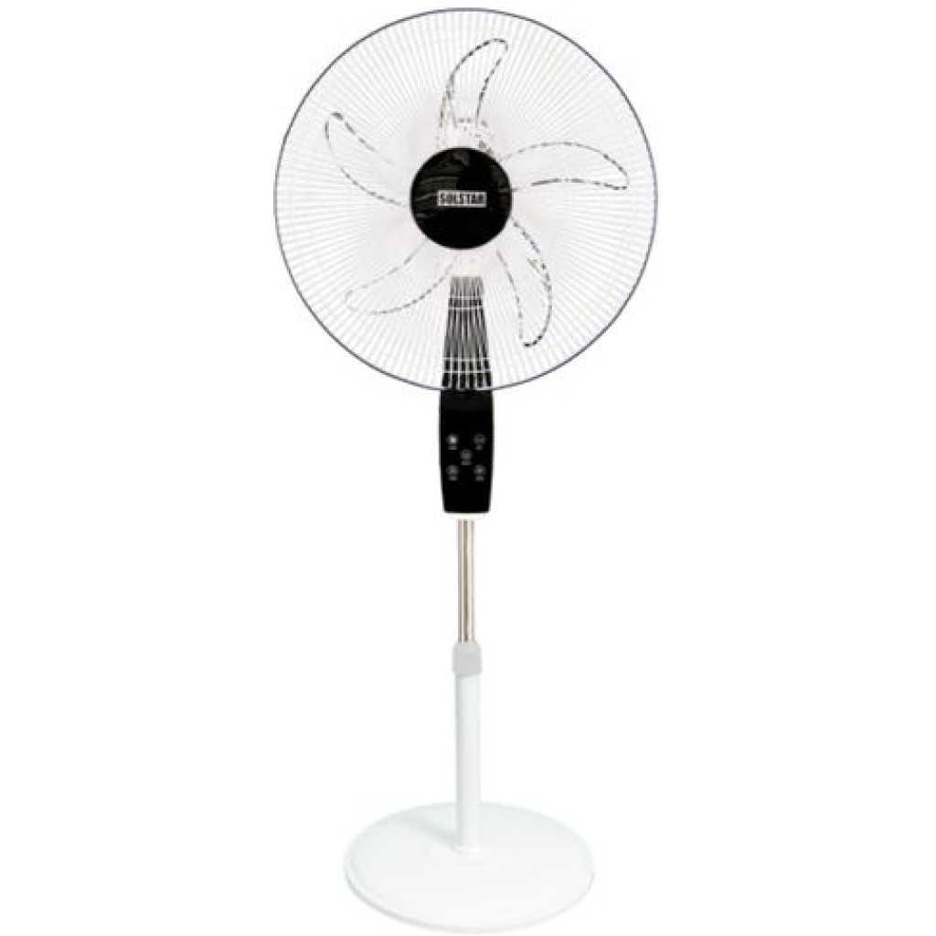 Solstar 18'' FSR1840ULWHSS Stand Fan With Remote - White