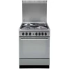 Ariston Cooker A6MSH2F(X) 60cm; 3 Gas, 1 Electric Hot Plate, Electric Oven, Timer, Electric Grill, Rotiserrie