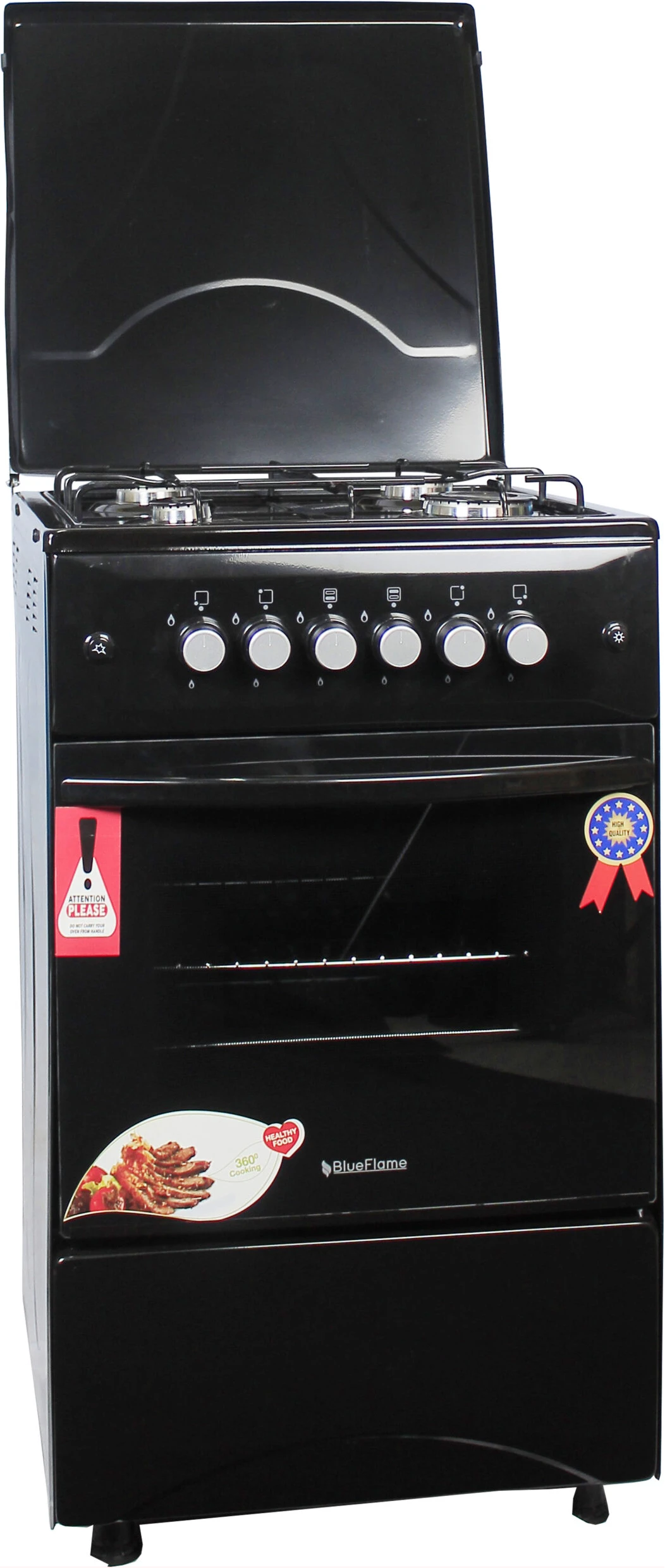 Blueflame Cooker Full Gas C5040G – B 50cm By 50 Cm, 4 Gas Burners, Gas ...