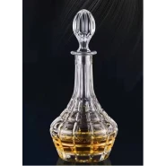 Crystal Wine Bottle Glass Whisky Decanter - Clear