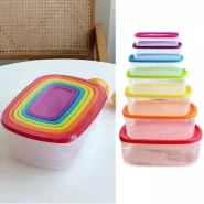 2.5/3.5/5.5KG Plastic Rice Bucket Bulk Cereals Jars Grains Storage Box Case  Food Container Spice Organizer Kitchen Accessories