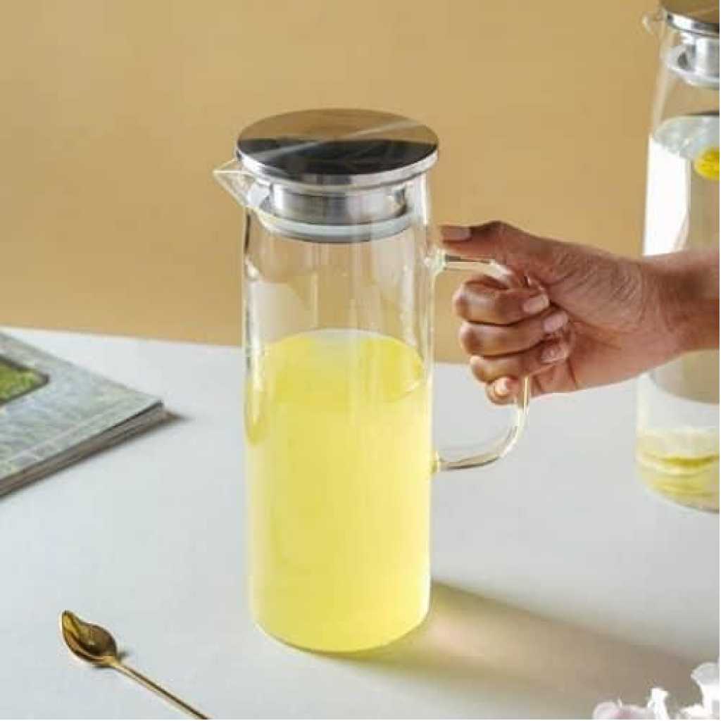 1.5L Acrylic Juice Water Jug-Colorless