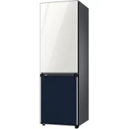 Samsung 339-Litre Fridge RB33T307029; Bespoke 2-Door Bottom Freezer Refrigerator, Navy