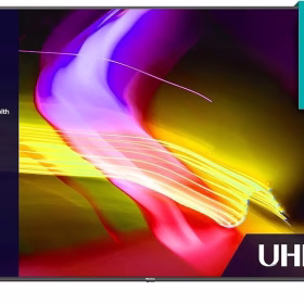 Hisense 50 - Inch 4K UHD Smart TV – VIDAA Smart TV, Bluetooth, Any View Cast (Frameless)