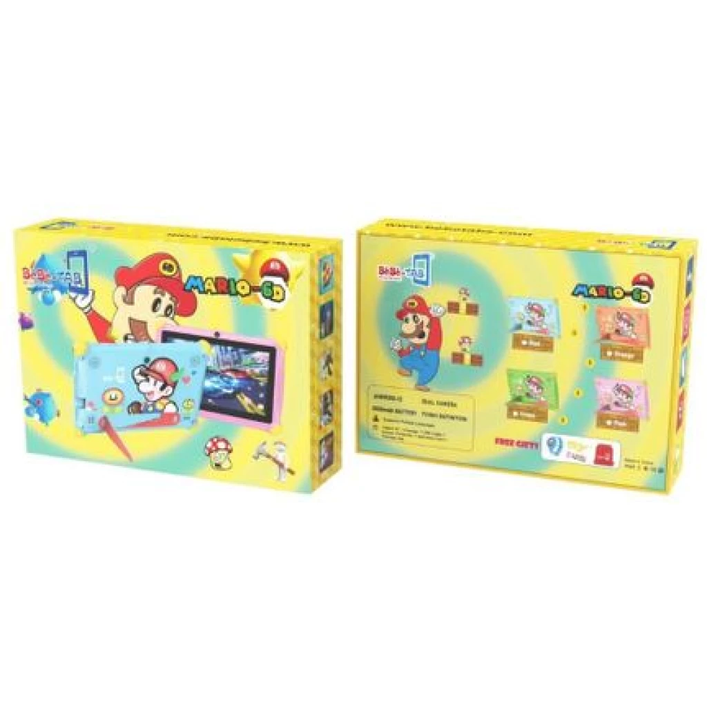 Bebe Mario - 6D 7 Inch Kids Learning WiFi Tablet 4GB RAM – 64GB HDD New ...