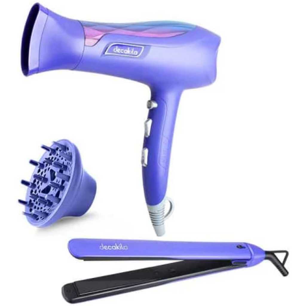 Decakila Hair Styler Set KEHS041Z | 2200W, 200 degrees, Hair Dryer