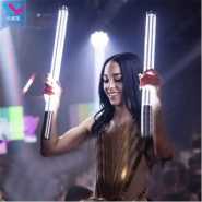 1 Piece Of 60CM Handheld Dance Flashing Sticks Bottle Presenter Light Metal LED Flashing Sparkler Baton Bright Light champagne Baton Stick For Nightclubs Party Bar