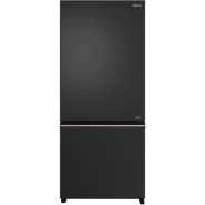 Panasonic 401L Fridge, 2 Star Prime Convertible AI Econavi 6-Stage Smart Inverter Frost-Free Double Door Bottom Mount Freezer Refrigerator NR-BK468BQKG